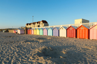 Le front de mer, entre villas et détente